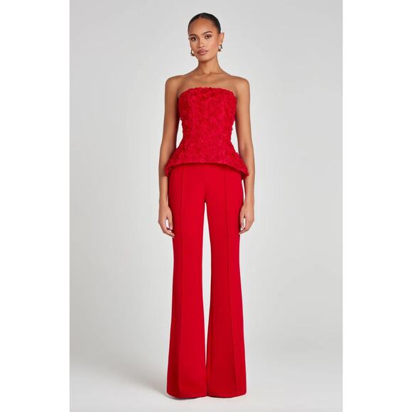 NADINE MERABI Red Skirt Set - Picture 4 of 15